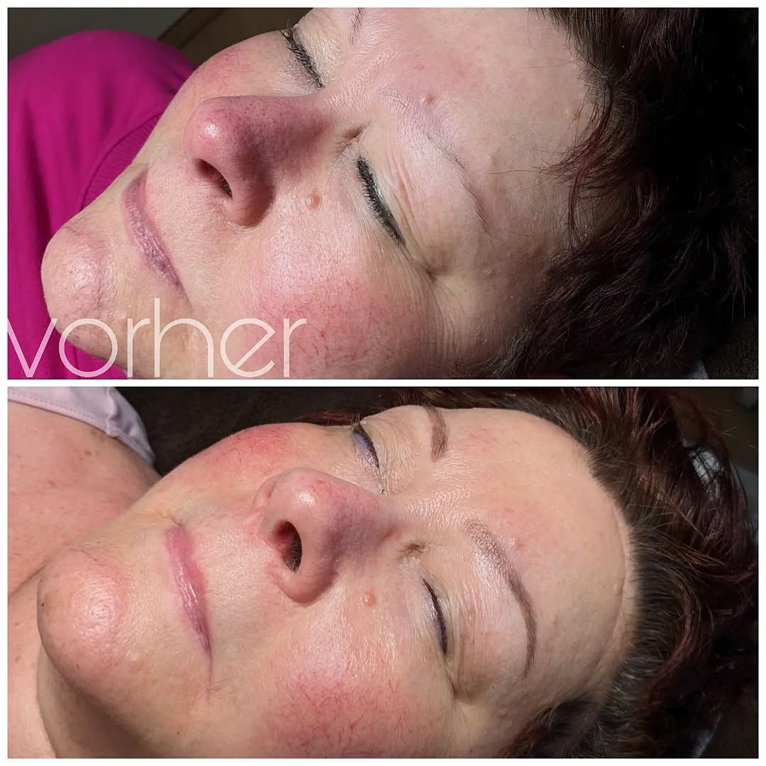 Powderbrows Permanent Make-up – Vorher-Nachher.